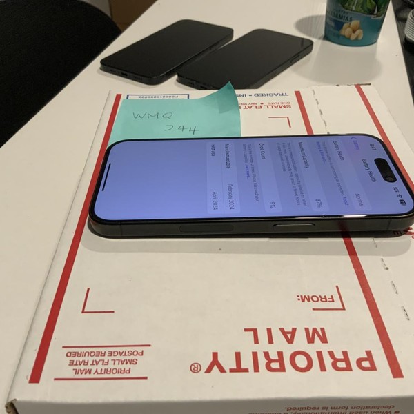 Apple iPhone 15 Pro - Unlocked, 128 GB, Black, A2848