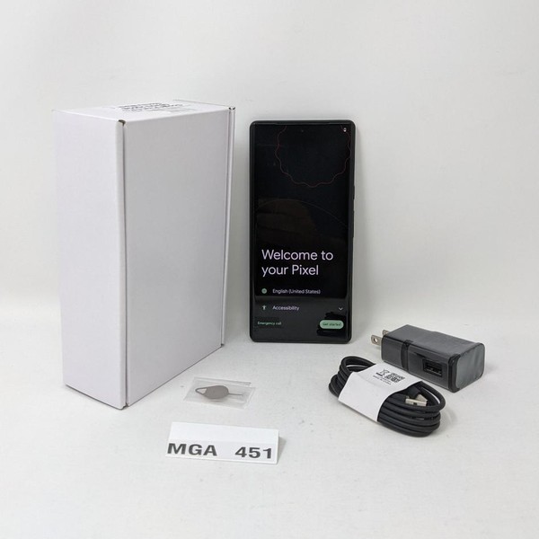 Google Pixel 6 Pro - Unlocked, 256 GB, Black, 12 GB, G8VOU