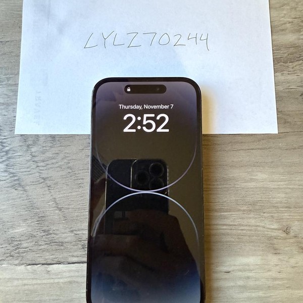 Apple iPhone 14 Pro - Unlocked, 128 GB, Black, A2650