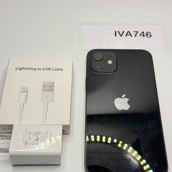 Apple iPhone 12 - Unlocked, 128 GB, Black, A2172