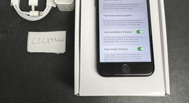 Fair
													Apple iPhone SE 3rd Gen 2022 - Unlocked, Midnight, 128 GB, A2595, photo 1 of 4