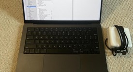 Good
													MacBook Pro 2024 - 14" - Apple M4 Pro 14-core, Space Black, 1 TB, 24 GB, photo 1 of 7