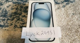 New
													Apple iPhone 15 - T-Mobile, Blue, 128 GB, A2846, photo 1 of 4