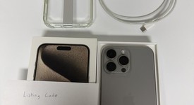 Good
													Apple iPhone 15 Pro Max - Unlocked, Natural, 256 GB, A2849, photo 2 of 2