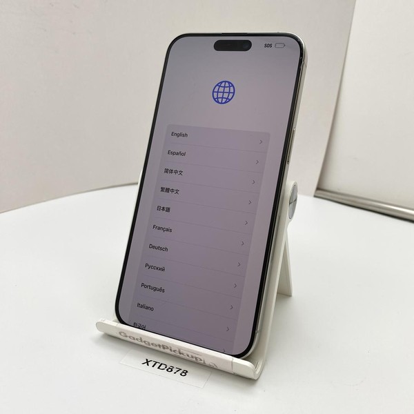 Apple iPhone 15 Pro Max - Unlocked, 512 GB, White, A2849