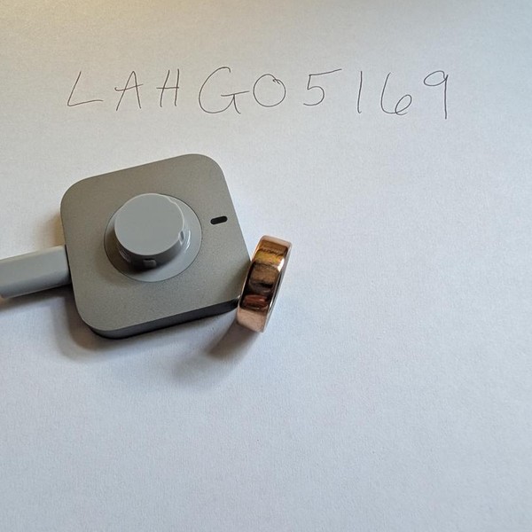 Oura Ring Gen 4 - Rose Gold, Size 10