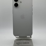 Good Apple iPhone 16 - Unlocked, 128 GB, White, A3081