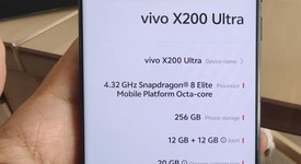 Good
													Vivo X200 Ultra - Unlocked Non-US, Red, 256 GB, 12 GB, photo 3 of 9