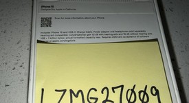 New
													Apple iPhone 16 - Unlocked, Black, 128 GB, A3081, photo 5 of 6