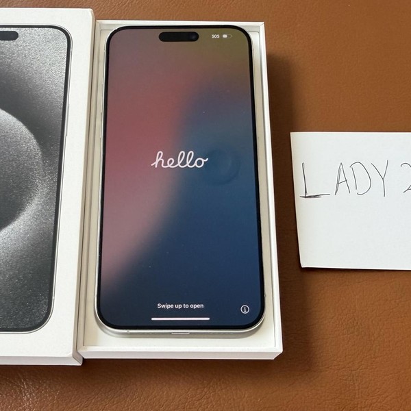 Apple iPhone 15 Pro Max - T-Mobile, 256 GB, White, A2849