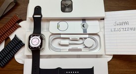Good
													Apple Watch Series 10 46mm - Unlocked, Natural, A3003 - Cellular, Titanium, photo 1 of 9