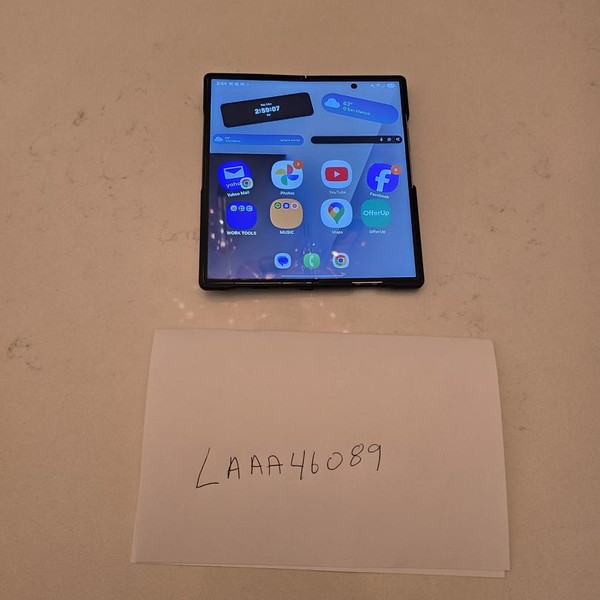 Samsung Galaxy Z Fold7 - Unlocked, 512 GB, Silver Shadow, 12 GB, SM-F966U1