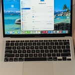 Good MacBook Air 2020 - 13 inch - 256 GB, Silver, 8 GB, Apple M1