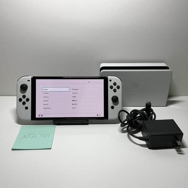 Nintendo Switch - OLED - 64 GB, White