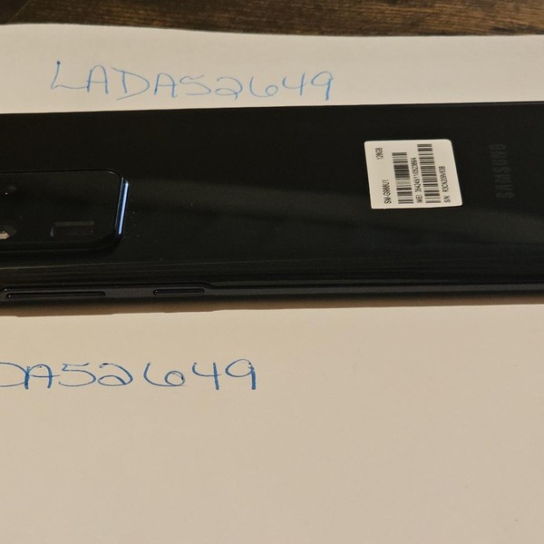 Samsung Galaxy S20 Ultra 5G - Unlocked, 512 GB, Black, 16 GB, SM-G988U1