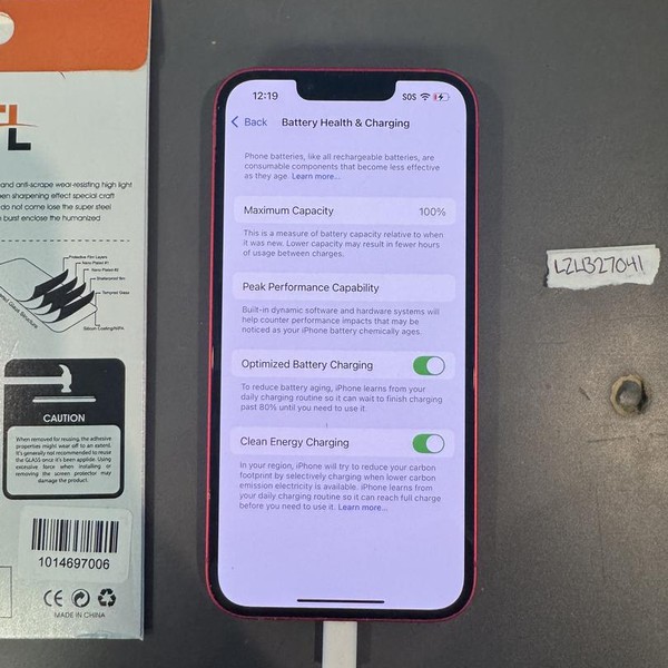 Apple iPhone 14 - Cricket, 128 GB, Red, A2649