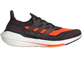 adidas Ultra Boost 21 Carbon Solar Red for sale