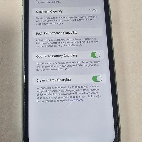 Apple iPhone 11 - Unlocked, 64 GB, Green, A2111