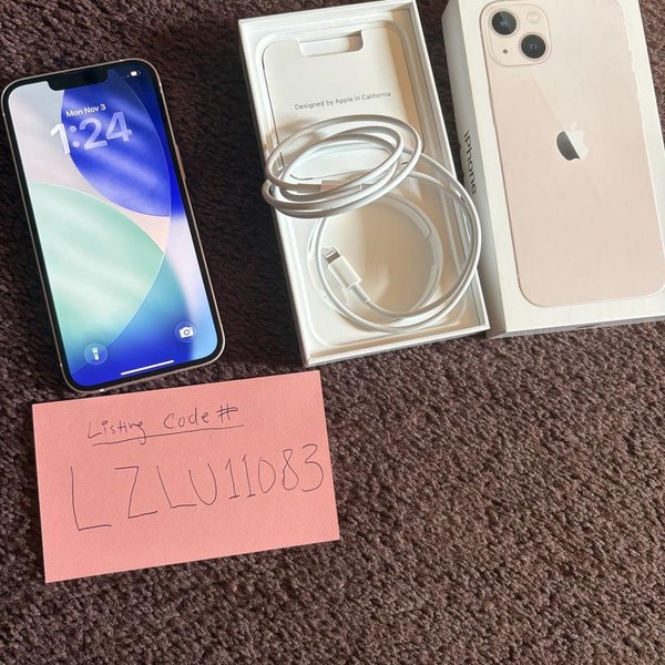 Apple iPhone 13 - AT&T, 128 GB, Pink, A2482