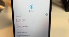 Good
													Moto G Pure - Cricket, Navy Blue, 32 GB, 3 GB, photo 3 of 7