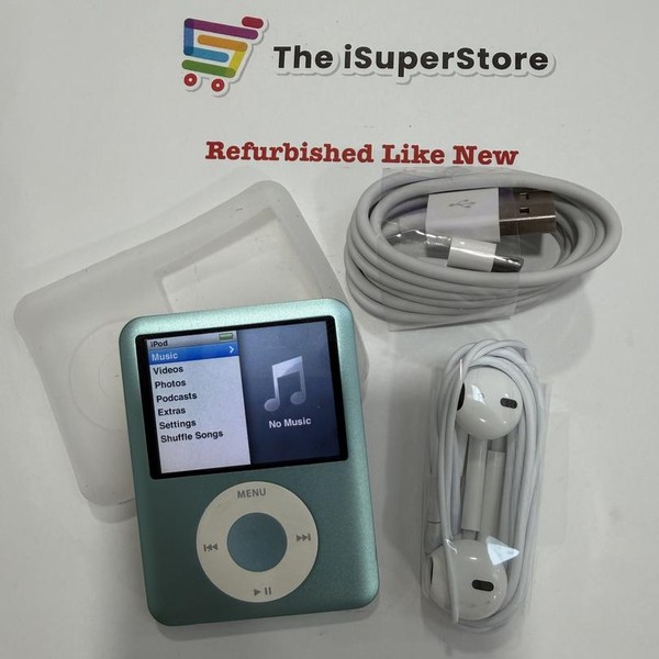 Apple iPod Nano 3rd Gen - 8 GB, Blue