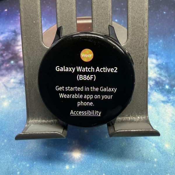 Samsung Galaxy Watch Active2 40mm - Unlocked, Black, Stainless Steel