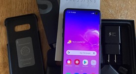 Good
													Samsung Galaxy S10e - Unlocked, Blue, 128 GB, 6 GB, SM-G970U1, photo 2 of 7