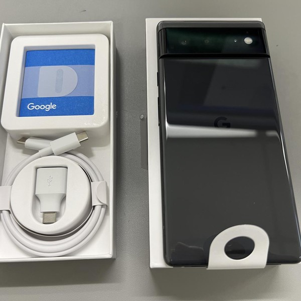 Google Pixel 6 - Unlocked, 128 GB, Black, 8 GB, GB7N6