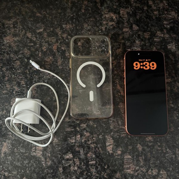 Apple iPhone 17 Pro Max - Unlocked, 256 GB, Cosmic Orange, A3257