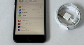 Fair
													Apple iPhone SE 3rd Gen 2022 - Unlocked, Midnight, 64 GB, A2595, photo 1 of 7