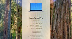 Good
													MacBook Pro 2021 - 14" - Apple M1 Pro 8-core, Gray, 1 TB, 32 GB, photo 2 of 12