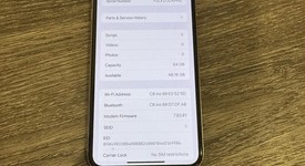 Good
													Apple iPhone Xs Max - Unlocked, Silver, 64 GB, A1921, photo 5 of 9