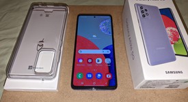 Good
													Samsung Galaxy A52s 5G - Unlocked Non-US, Purple, 128 GB, 6 GB, photo 1 of 9