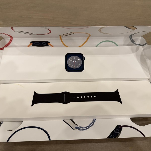 Apple Watch Series 8 45mm - Midnight, A2771 - GPS, Aluminum