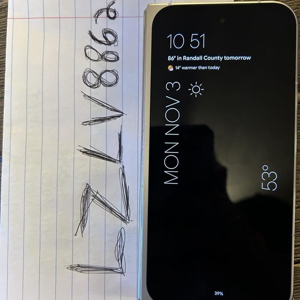 Google Pixel 9 Pro Fold - Unlocked, 512 GB, Porcelain, GGH2X