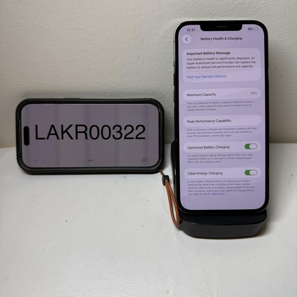 Apple iPhone 12 Pro Max - Unlocked, 128 GB, Graphite, A2342