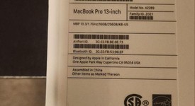 New
													MacBook Pro 2020 - 13" - I7, Silver, 256 GB, 16 GB, photo 3 of 6