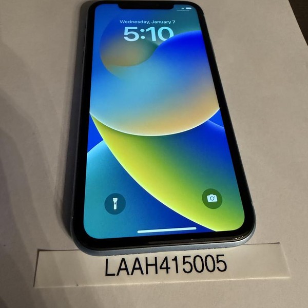 Apple iPhone Xr - Unlocked, 128 GB, Blue, A1984
