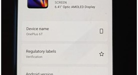 Fair
													OnePlus 6T - Unlocked, Black, 128 GB, 8 GB, A6013, photo 5 of 6