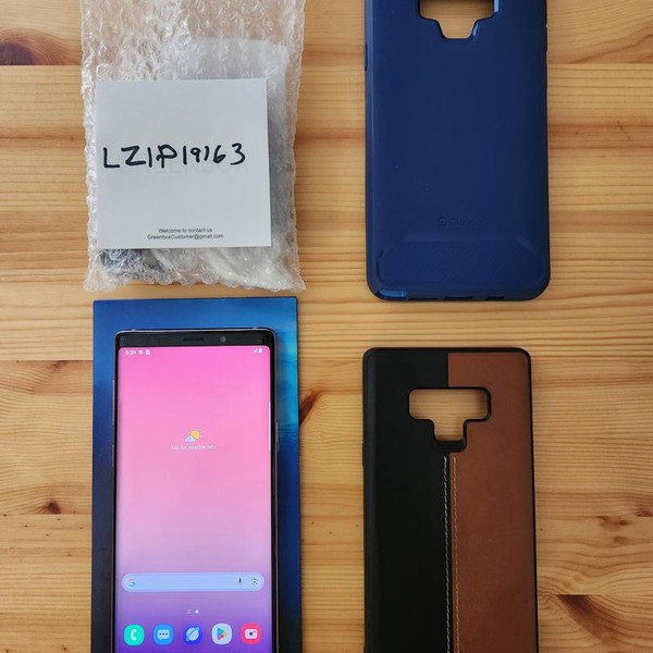 Samsung Galaxy Note 9 - Unlocked, Purple, 128 GB, 6 GB, SM-N960U1