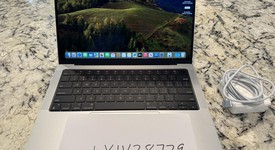 Mint
													MacBook Pro 2021 - 14" - Apple M1 Pro 10-core, Silver, 1 TB, 16 GB, photo 2 of 13