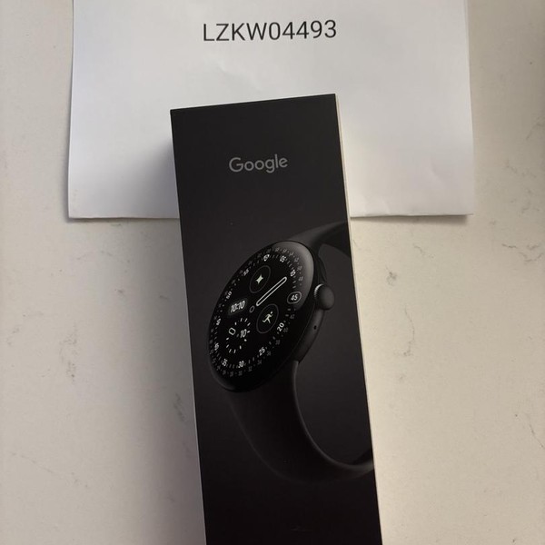 Google Pixel Watch 4 - Wi-Fi, Black, 45mm