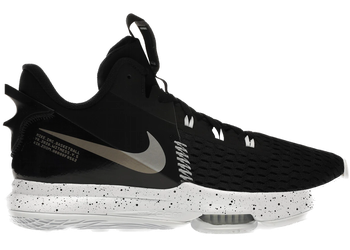 Nike LeBron Witness 5 Black Metallic Silver for sale