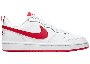 Nike Court Borough Low 2 White Red (GS) for sale