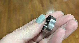 Good
													Oura Ring Gen 3 - Silver, Size 9, Heritage, photo 3 of 5