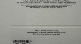 New
													Apple iPad 9th Gen - Wi-Fi, Gray, 64 GB, A2602, photo 3 of 5