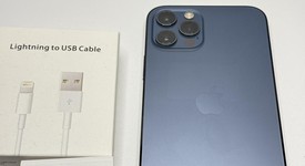 Good
													Apple iPhone 12 Pro - Unlocked, Pacific Blue, 128 GB, A2341, photo 4 of 5