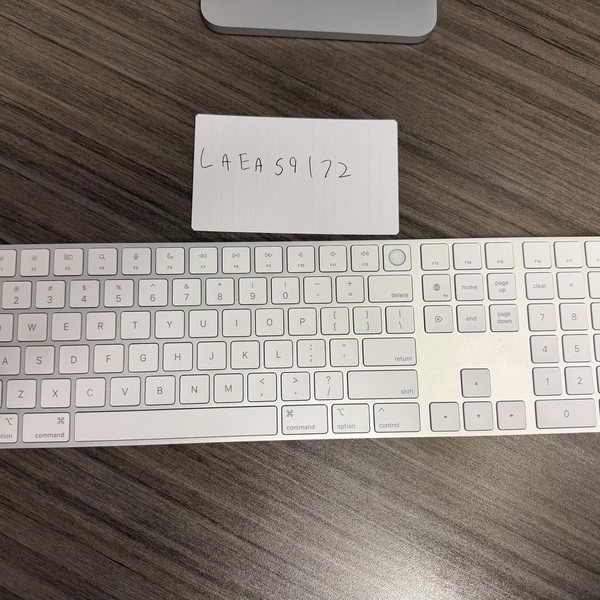 Apple Magic Keyboard with Numeric Keypad
