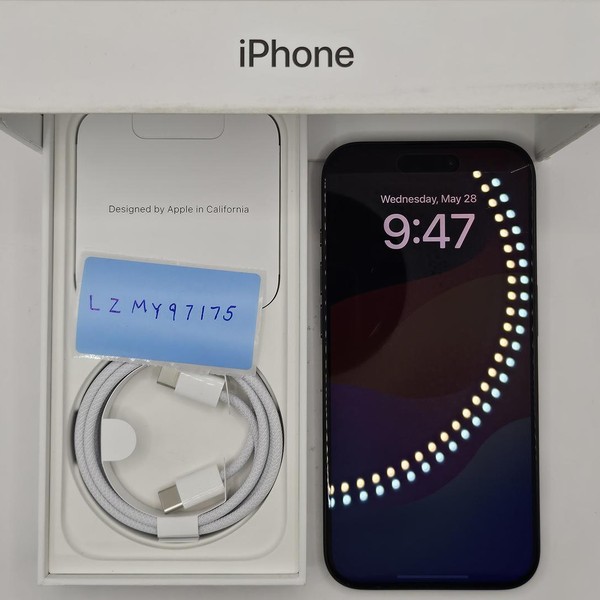 Apple iPhone 15 Pro - Unlocked, 256 GB, Black, A2848