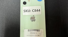 Good
													Apple iPhone 12 - Unlocked, Green, 64 GB, A2172, photo 1 of 6